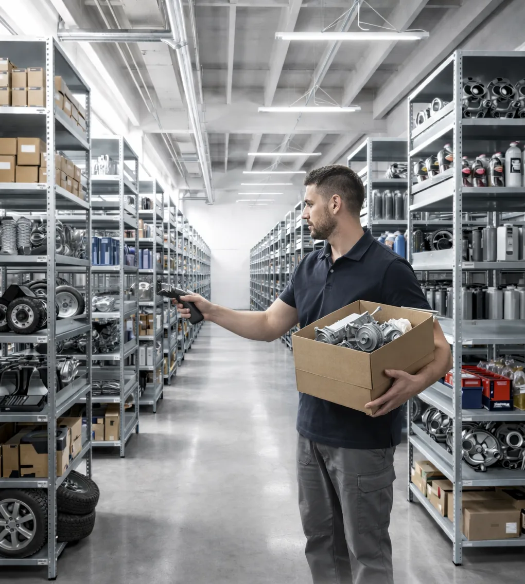 Regały stacjonarne magazynowe MITUM do archiwum i magazynu